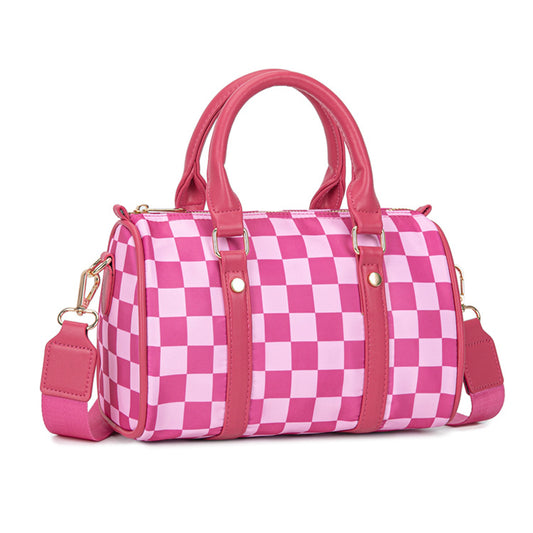 Boston Checkered Bag