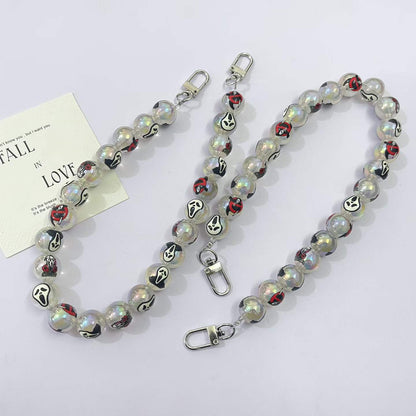 45cm Halloween Shocked Face Bag Chain