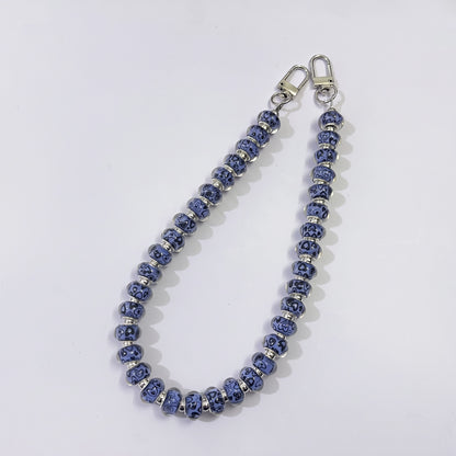 45cm Large‑Hole Heart Pattern Beaded Bag Strap
