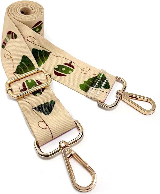 Christmas-Themed Bag Strap