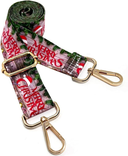 Christmas-Themed Bag Strap