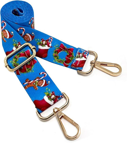 Christmas-Themed Bag Strap