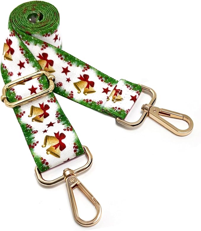 Christmas-Themed Bag Strap