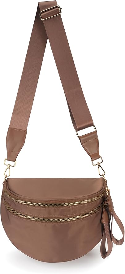 Crossbody Bum Bag Large Capacity Belt Bag for Women