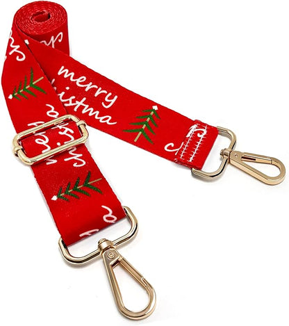 Christmas-Themed Bag Strap
