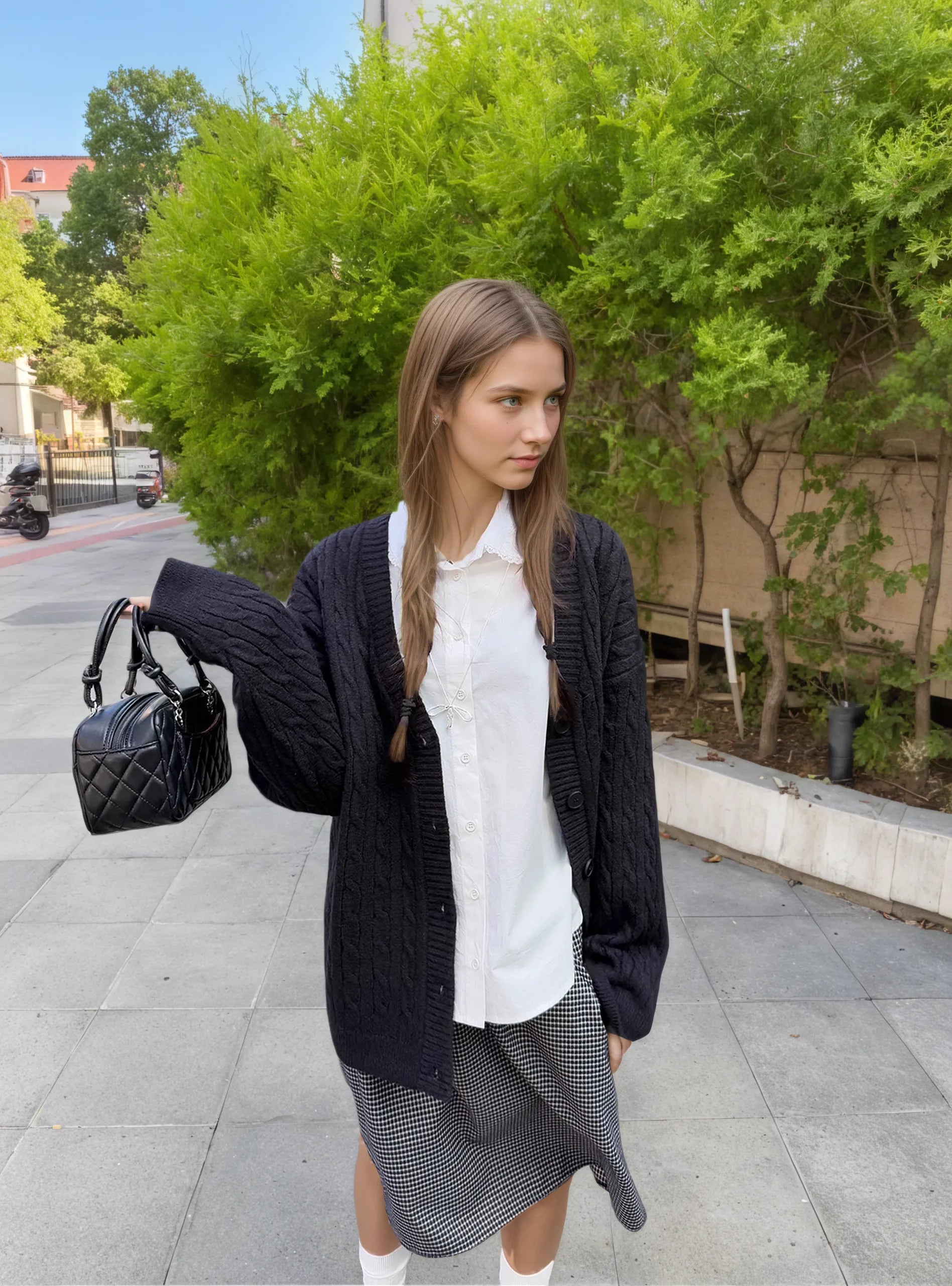 Classic Cable Knit Sweater