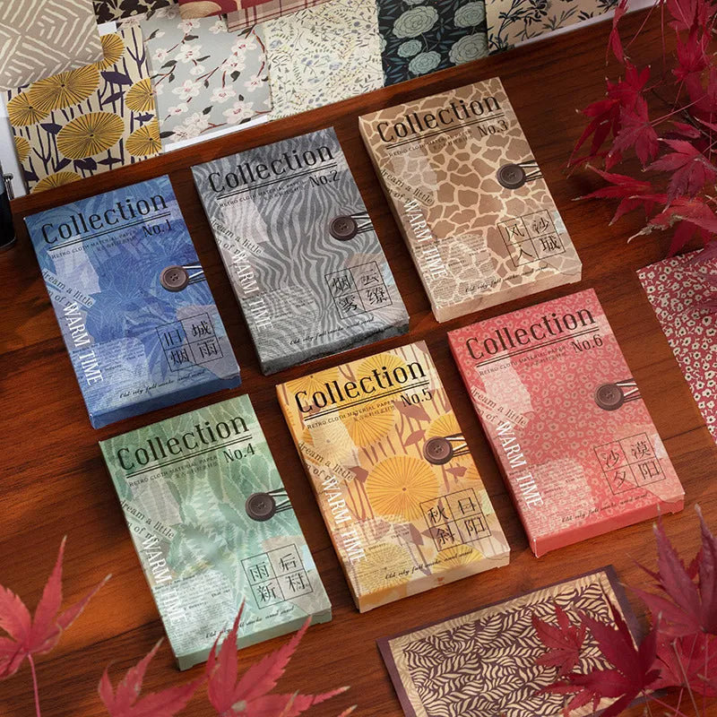 DIY decorative collage background scrapbooking paper