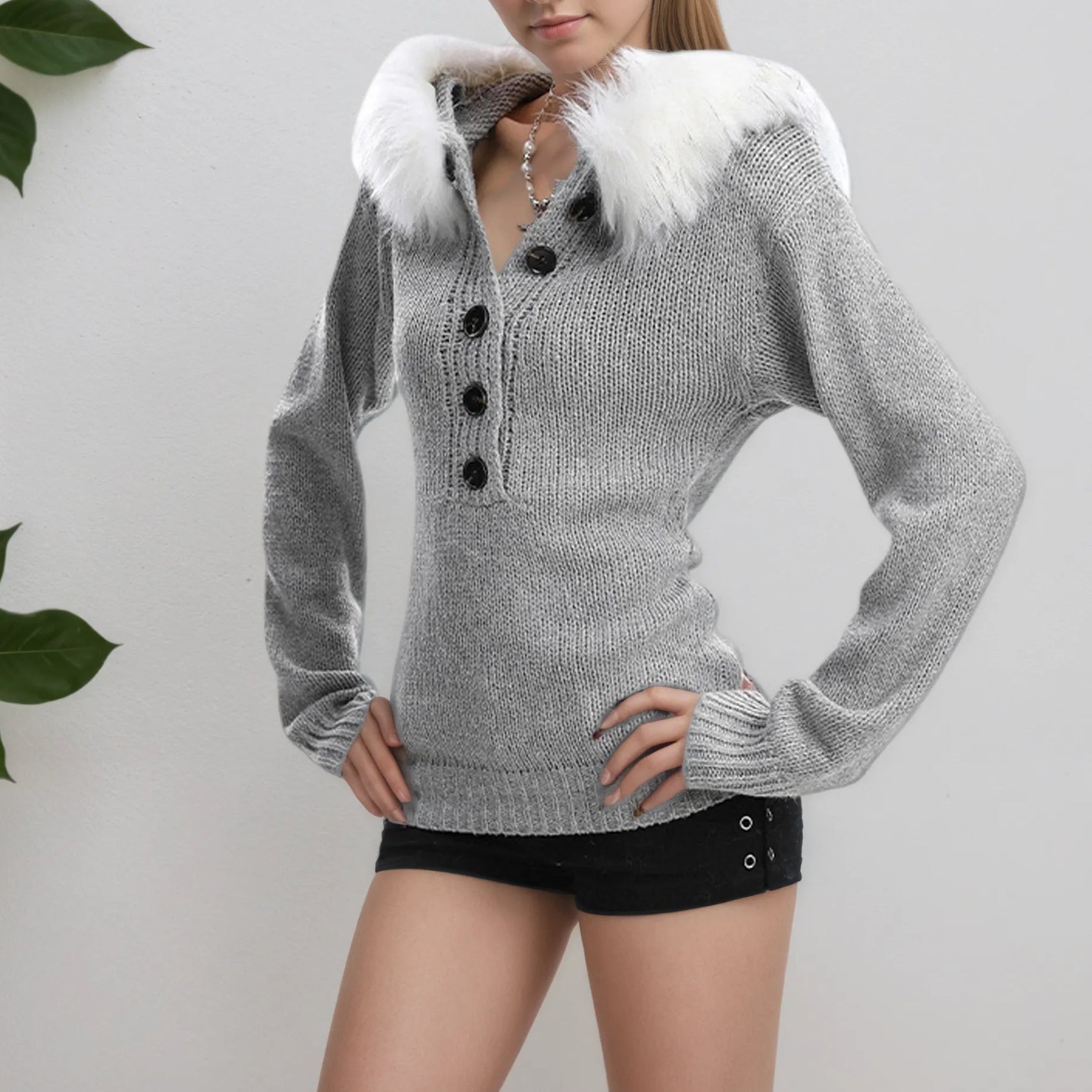 Disassembled Wool-lined Hoodie