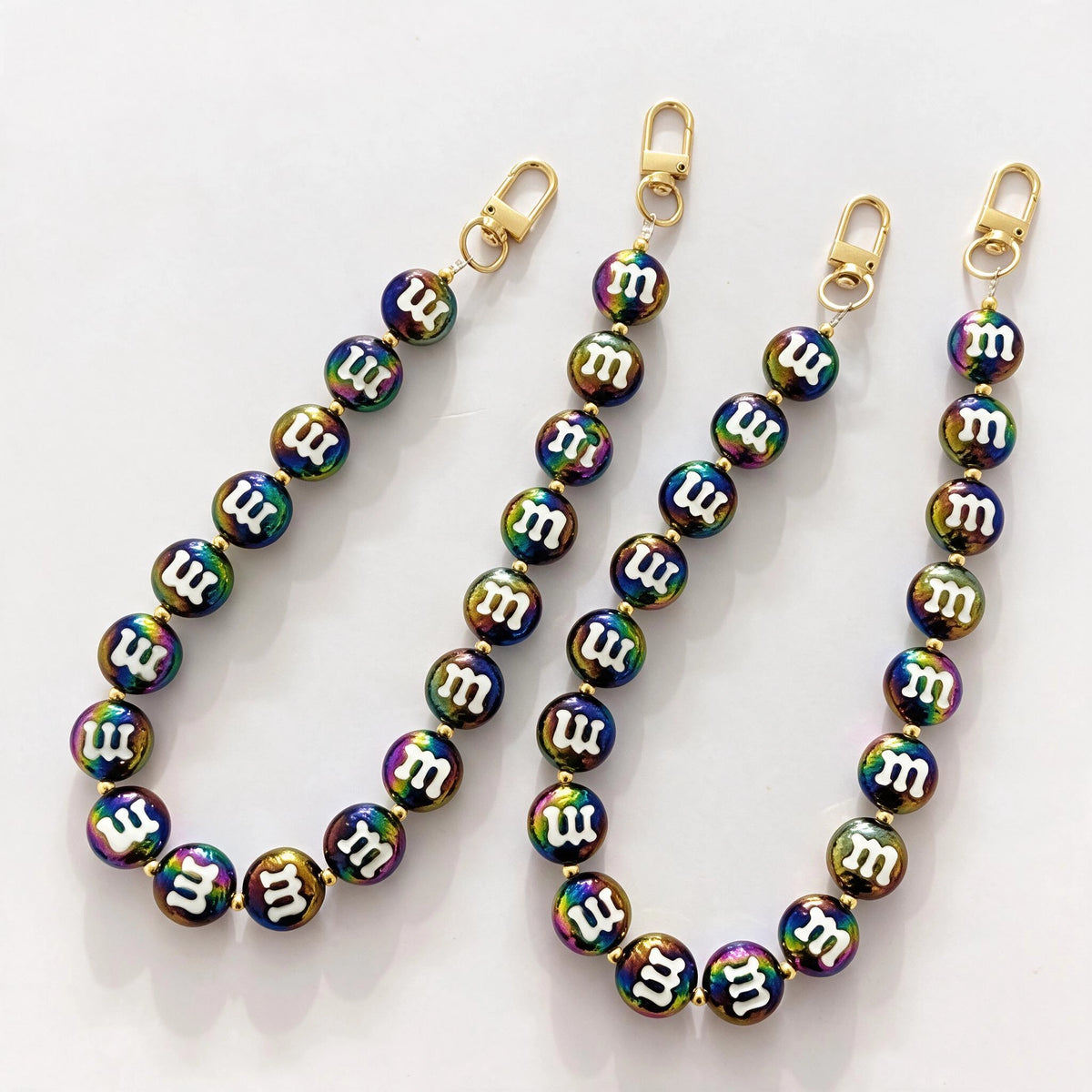 45cm MM Beaded Bag Chain