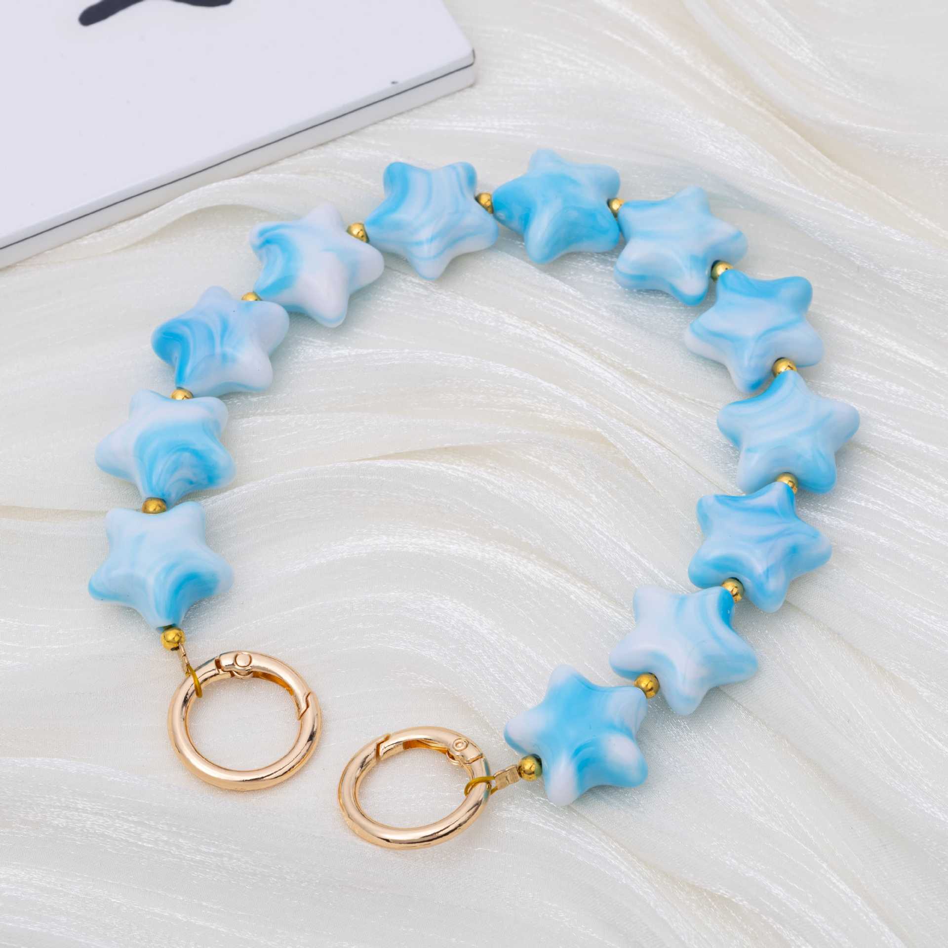 Macaron Shaped Acrylic Purse Chain Strap, 45cm 20 Inches