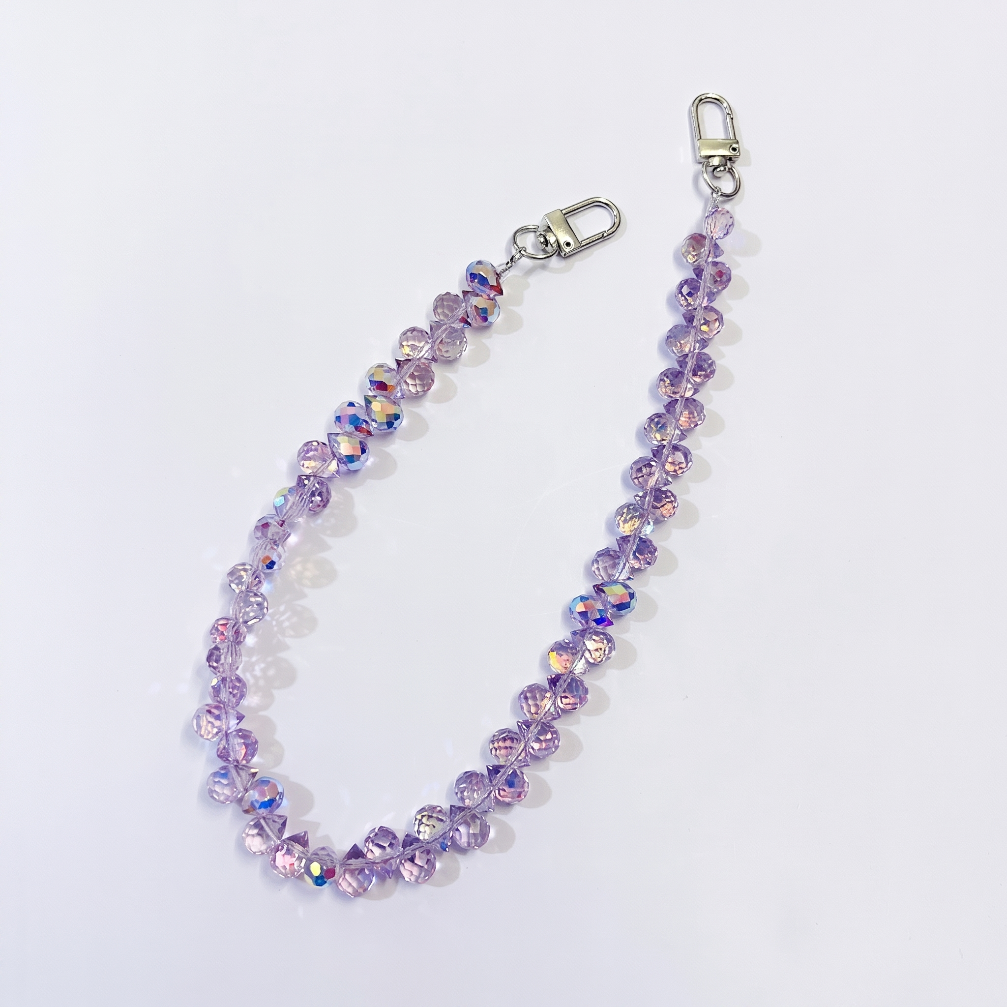 45cm diamond drop Crystal Bead Bag Chain（17inches)