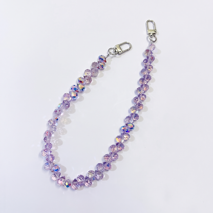 45cm diamond drop Crystal Bead Bag Chain（17inches)