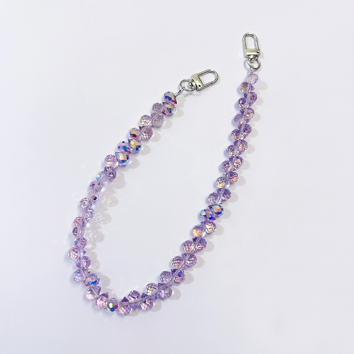 45cm diamond drop Crystal Bead Bag Chain（17inches)