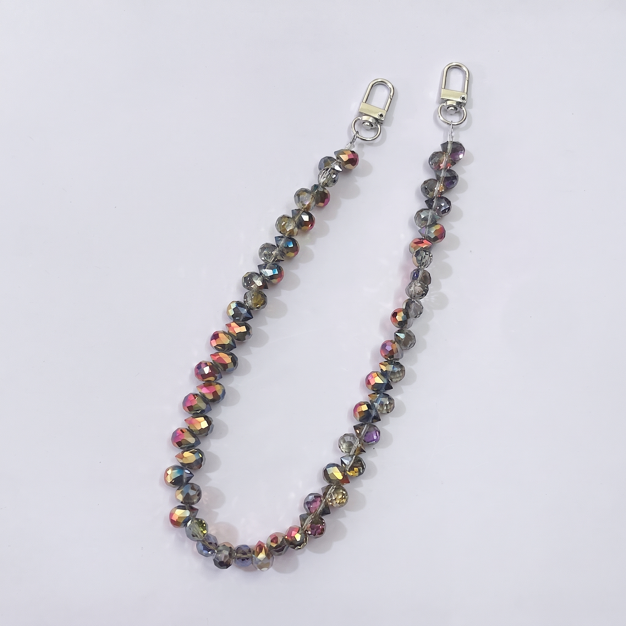 45cm diamond drop Crystal Bead Bag Chain（17inches)