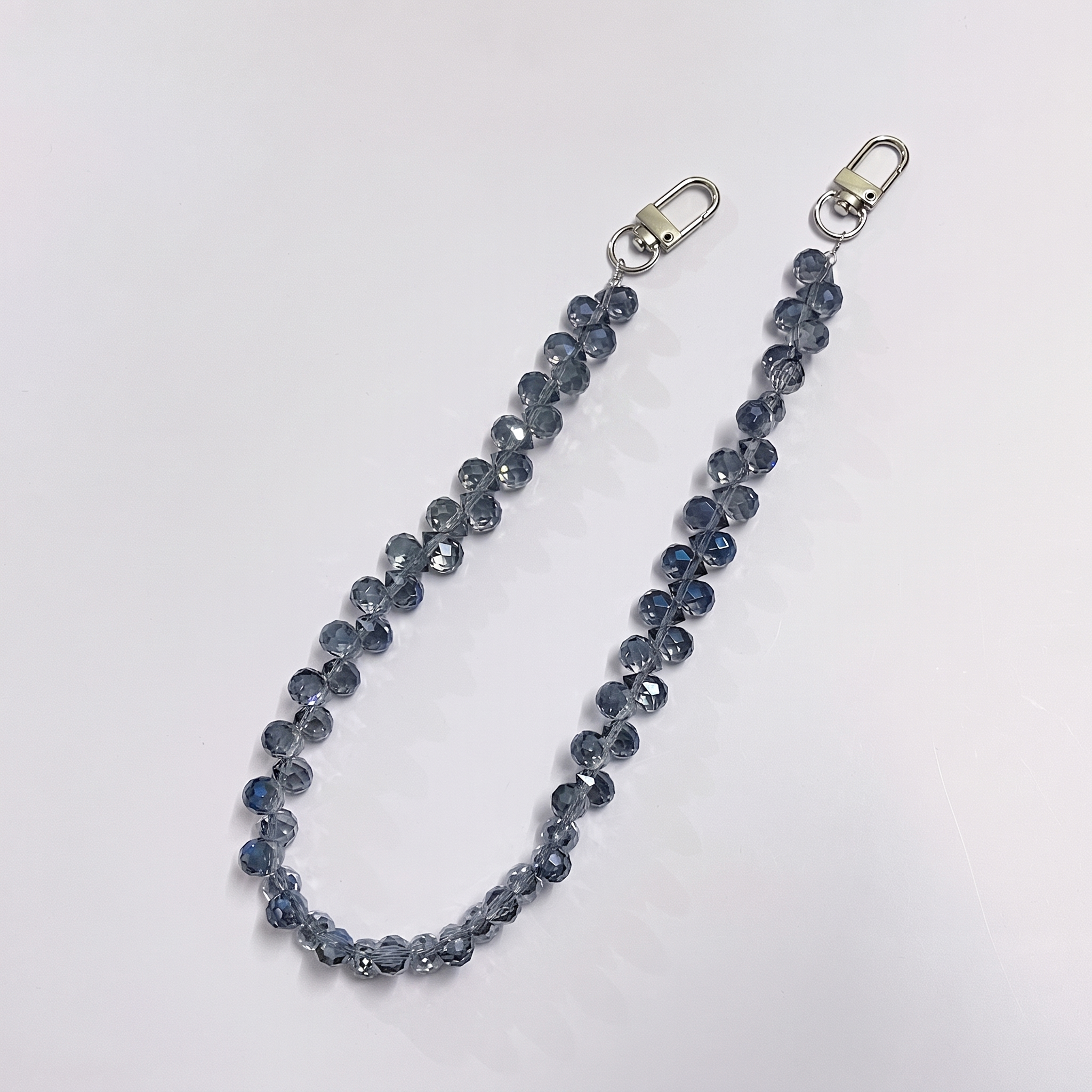 45cm diamond drop Crystal Bead Bag Chain（17inches)