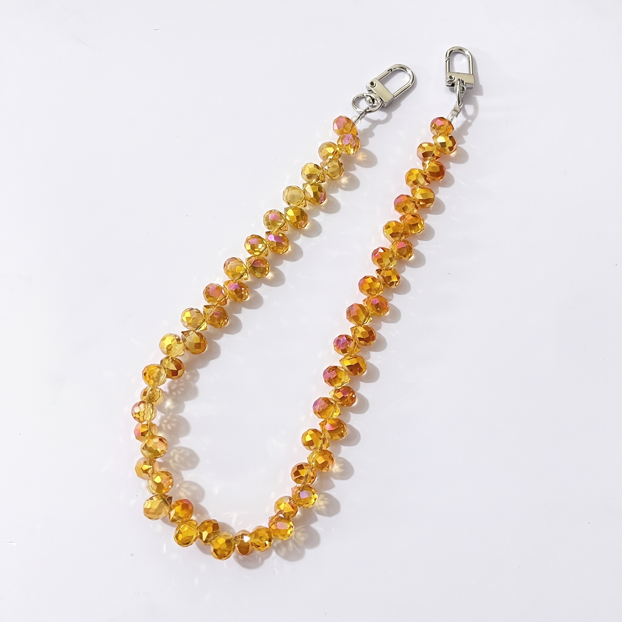 45cm diamond drop Crystal Bead Bag Chain（17inches)