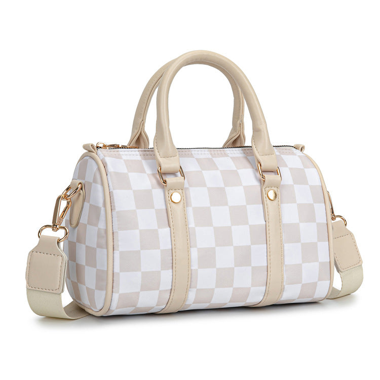 Boston Checkered Bag