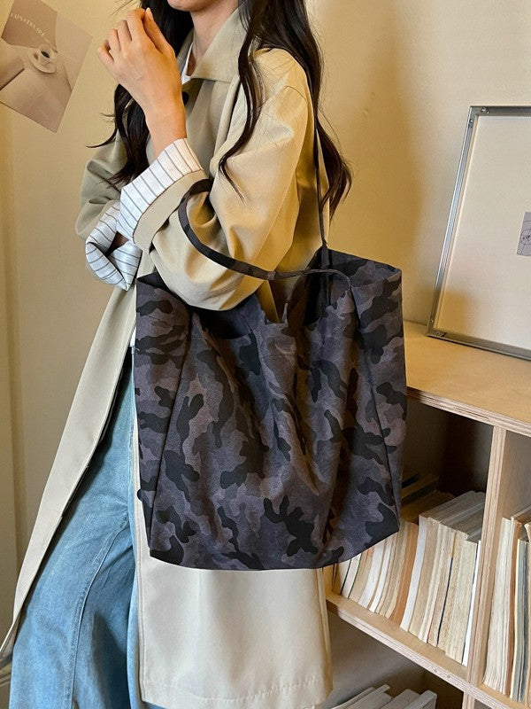 Cute Camouflage Sling Tote