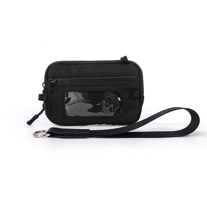 wallet - Waterproof Nylon Sling Bag - Versatile Crossbody Chest Pack for Outdoor Sports & Travel