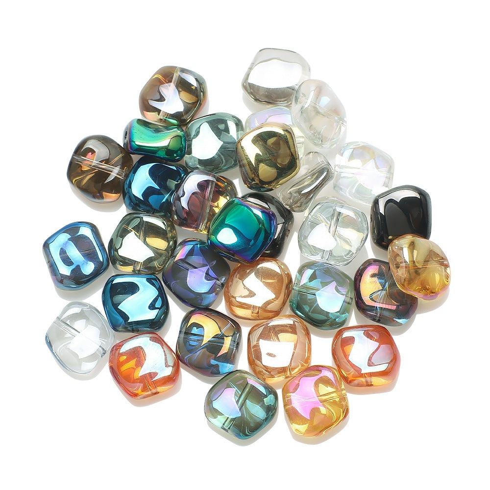45cm (17.72 inches) Colorful Square Bead Chain Bag Strap