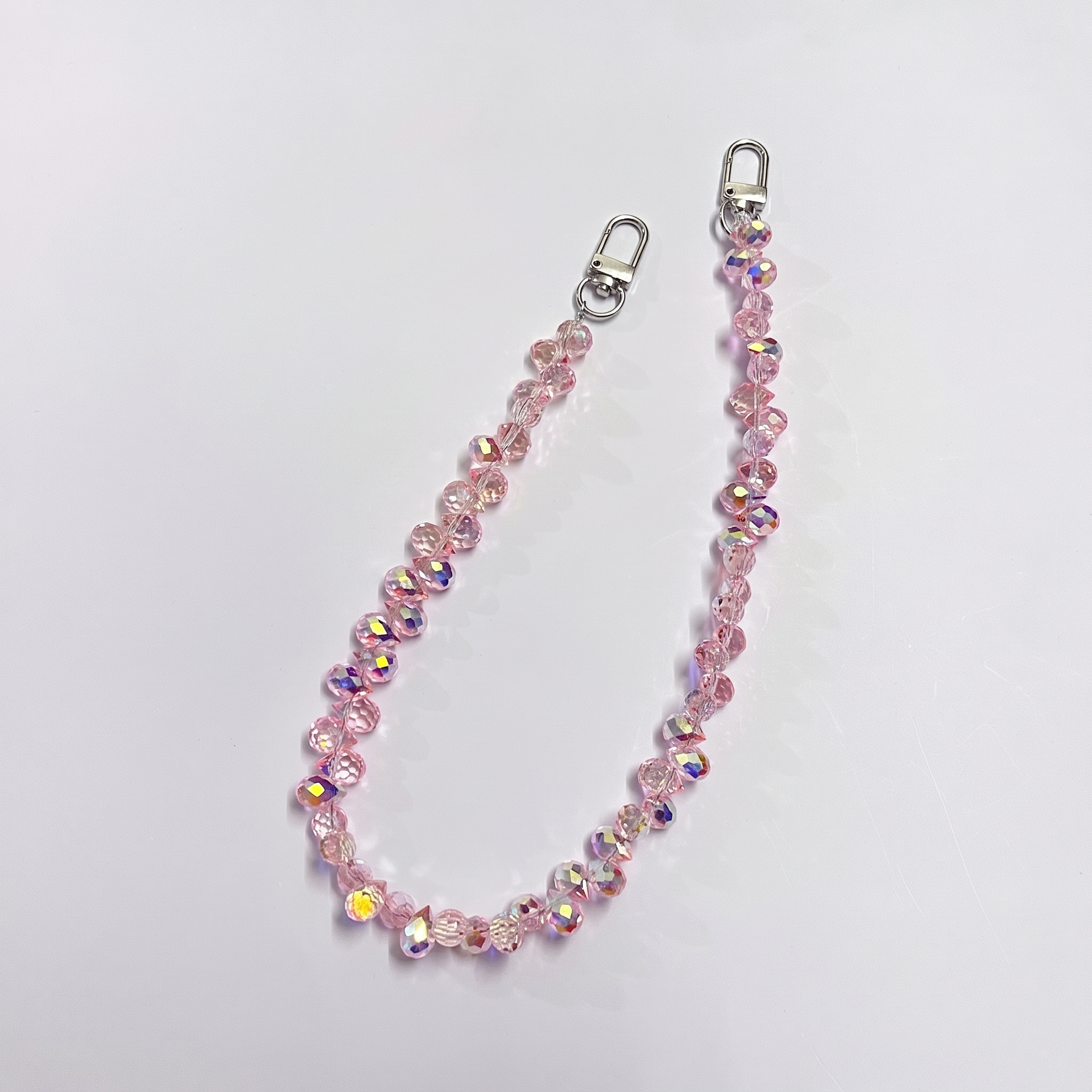 45cm diamond drop Crystal Bead Bag Chain（17inches)