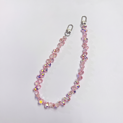 45cm diamond drop Crystal Bead Bag Chain（17inches)
