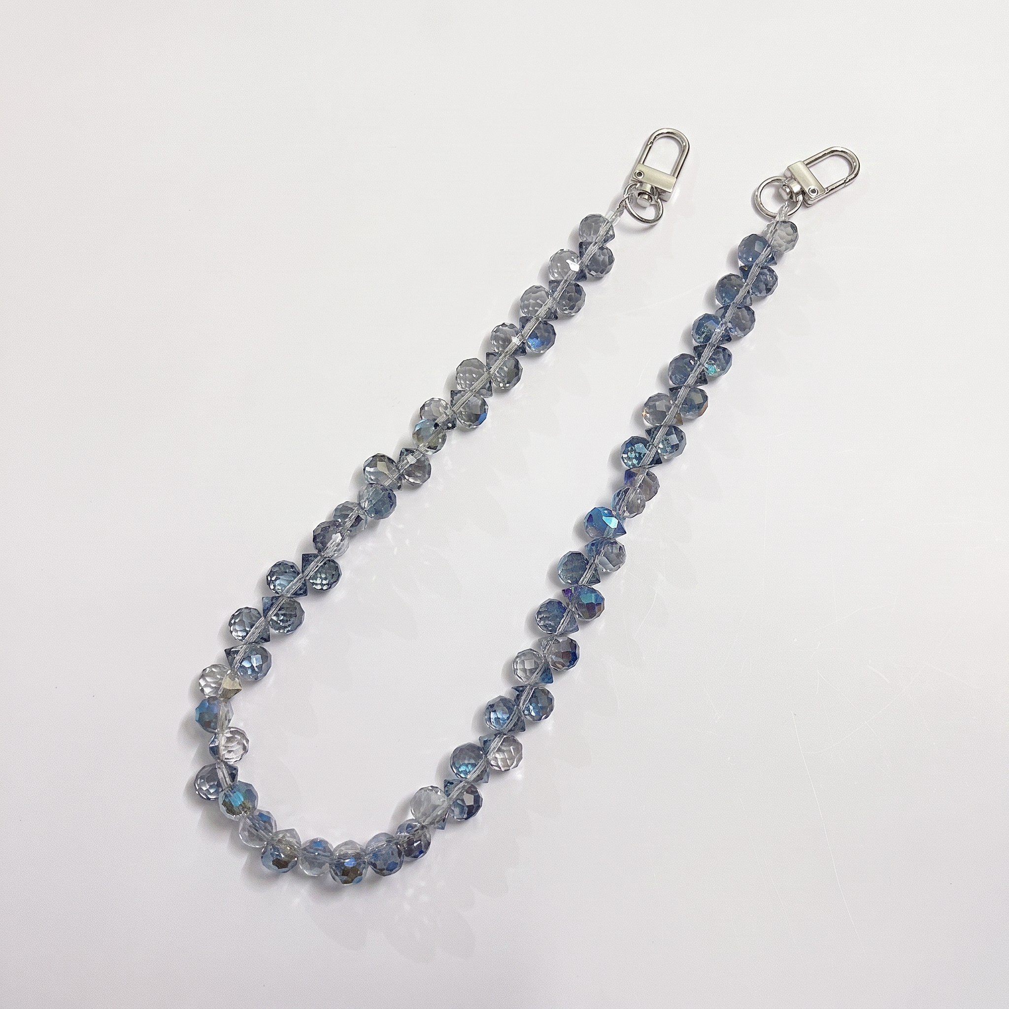 45cm diamond drop Crystal Bead Bag Chain（17inches)