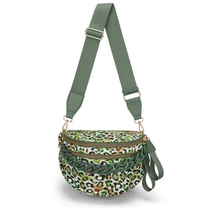 Leopard Print Bum Bags