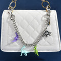 Cartoon Fun Bag Chain, Unique Dinosaur Charms, Retro Style Daily Matching Accessories for Girls