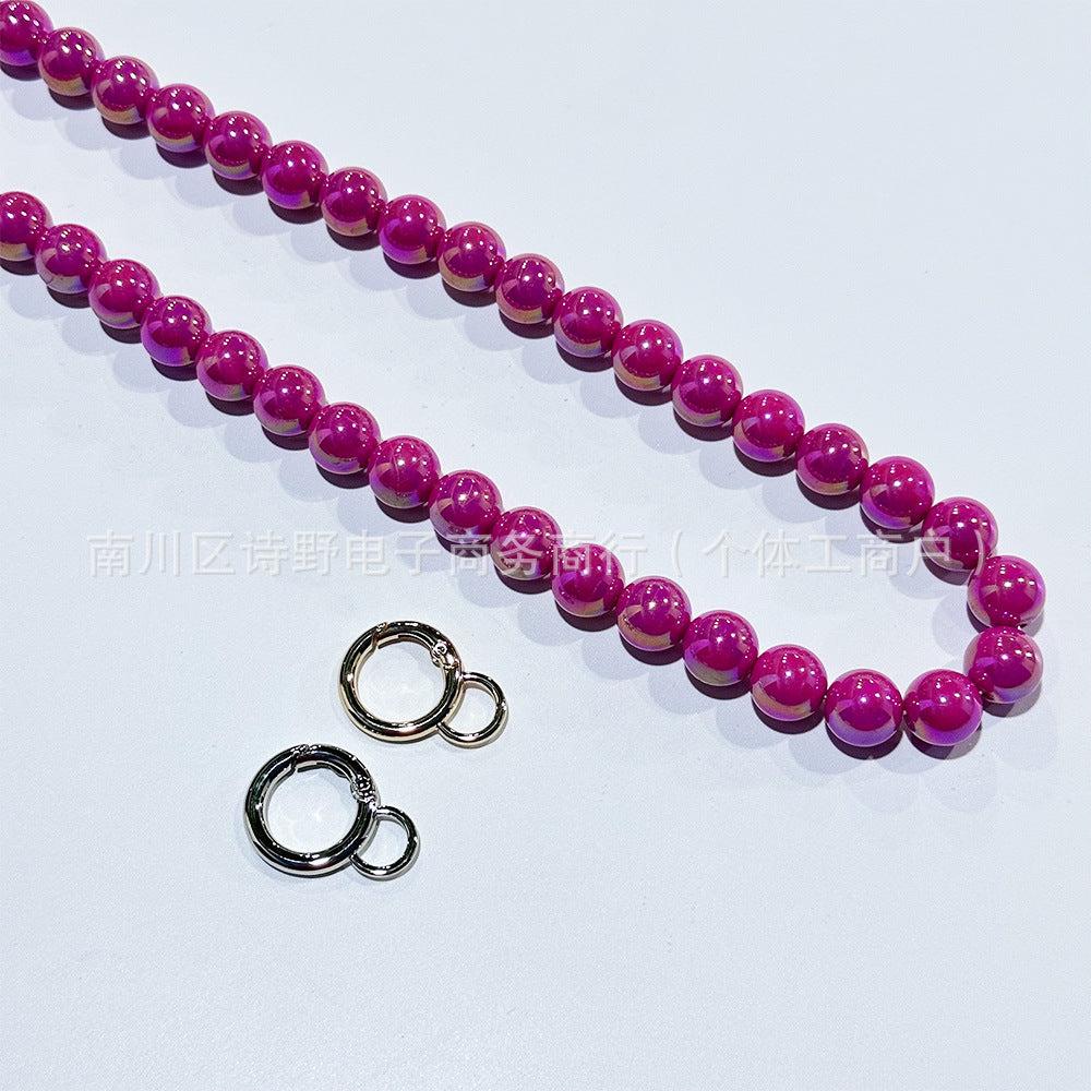 Colorful Beaded Bag Chain DIY Accessories, Bag Chain Replacement