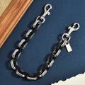 Ins Style Bag Chain with Cute Dinosaur, Heart, Shell & Cherry Charms, Fashion Decorative Handbag Pendant for Women