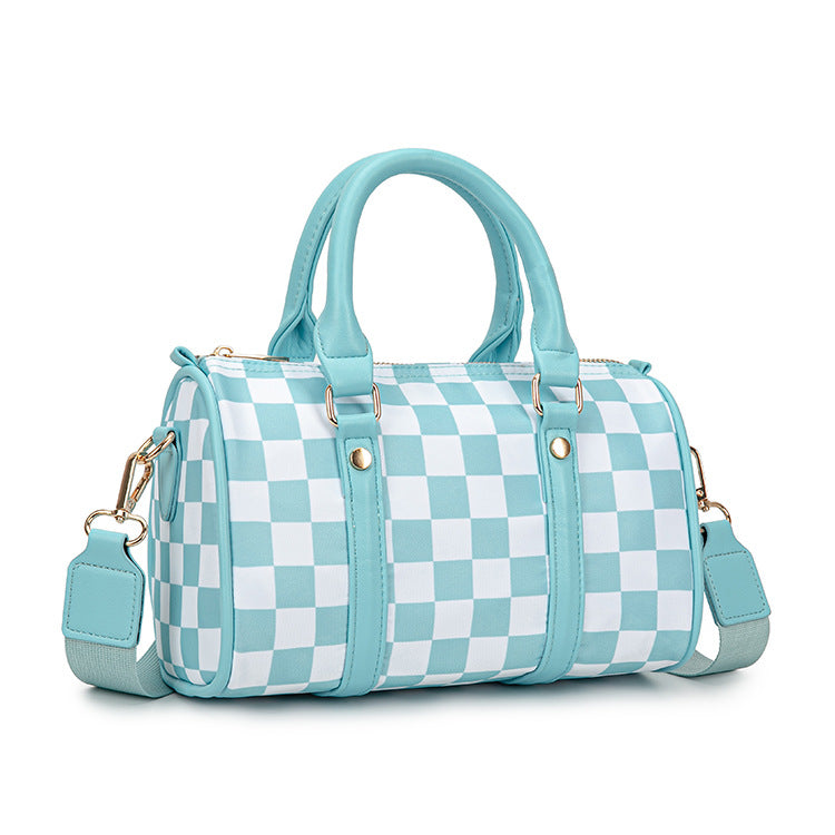 Boston Checkered Bag
