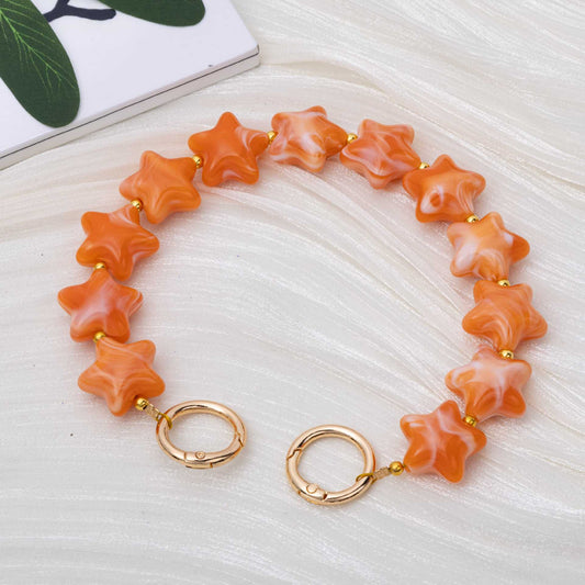 Macaron Shaped Acrylic Purse Chain Strap, 45cm 20 Inches