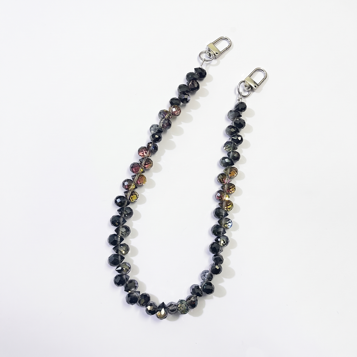 45cm diamond drop Crystal Bead Bag Chain（17inches)