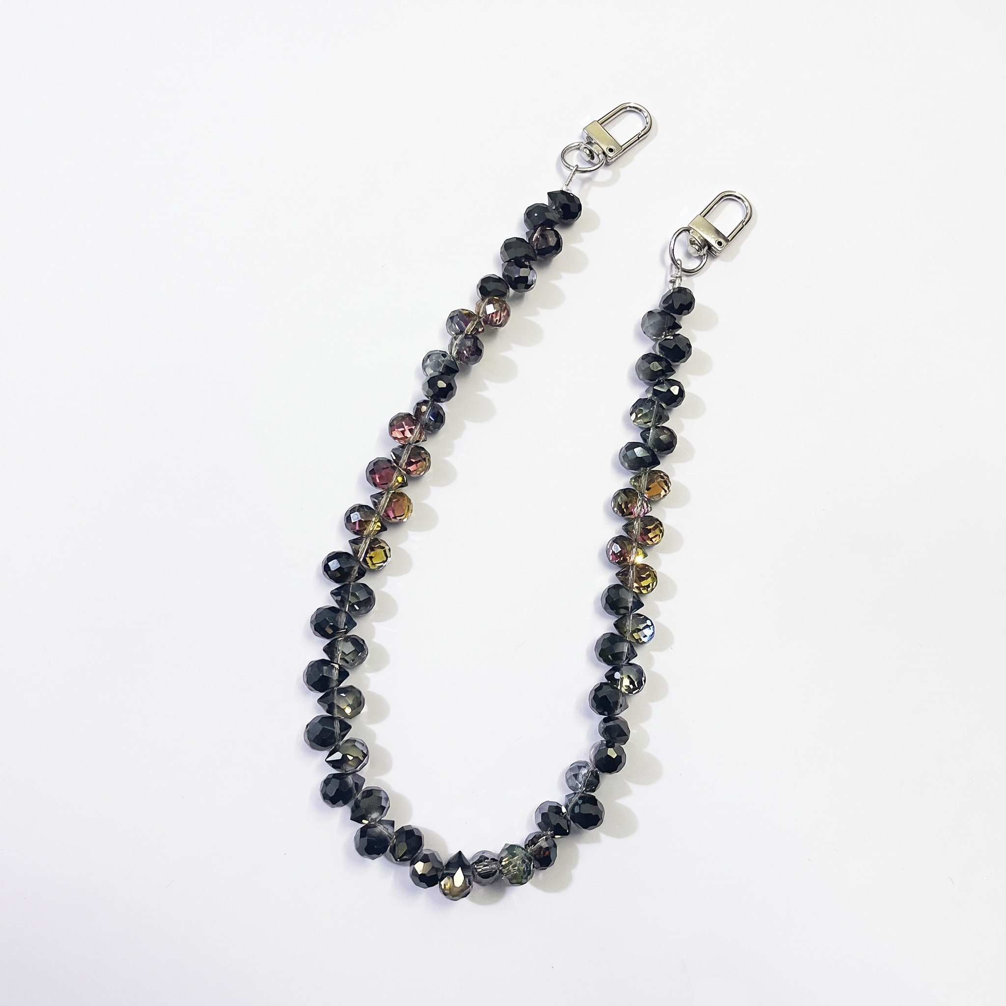 45cm diamond drop Crystal Bead Bag Chain（17inches)