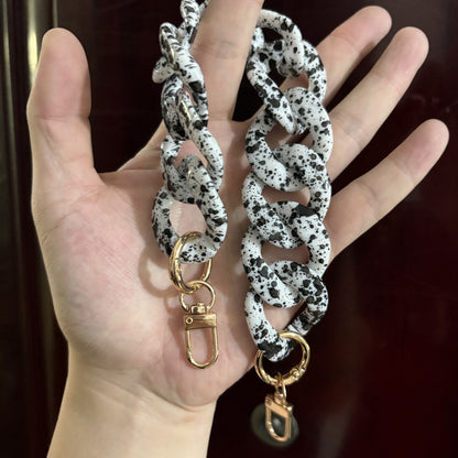Large Flat Chain Strap - Acrylic Luxury Handbag Strap Fashionable for DIY Crafts