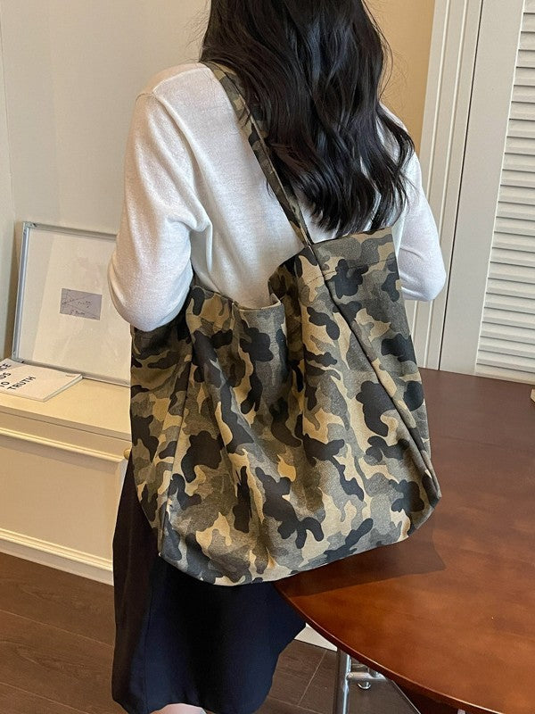 Cute Camouflage Sling Tote