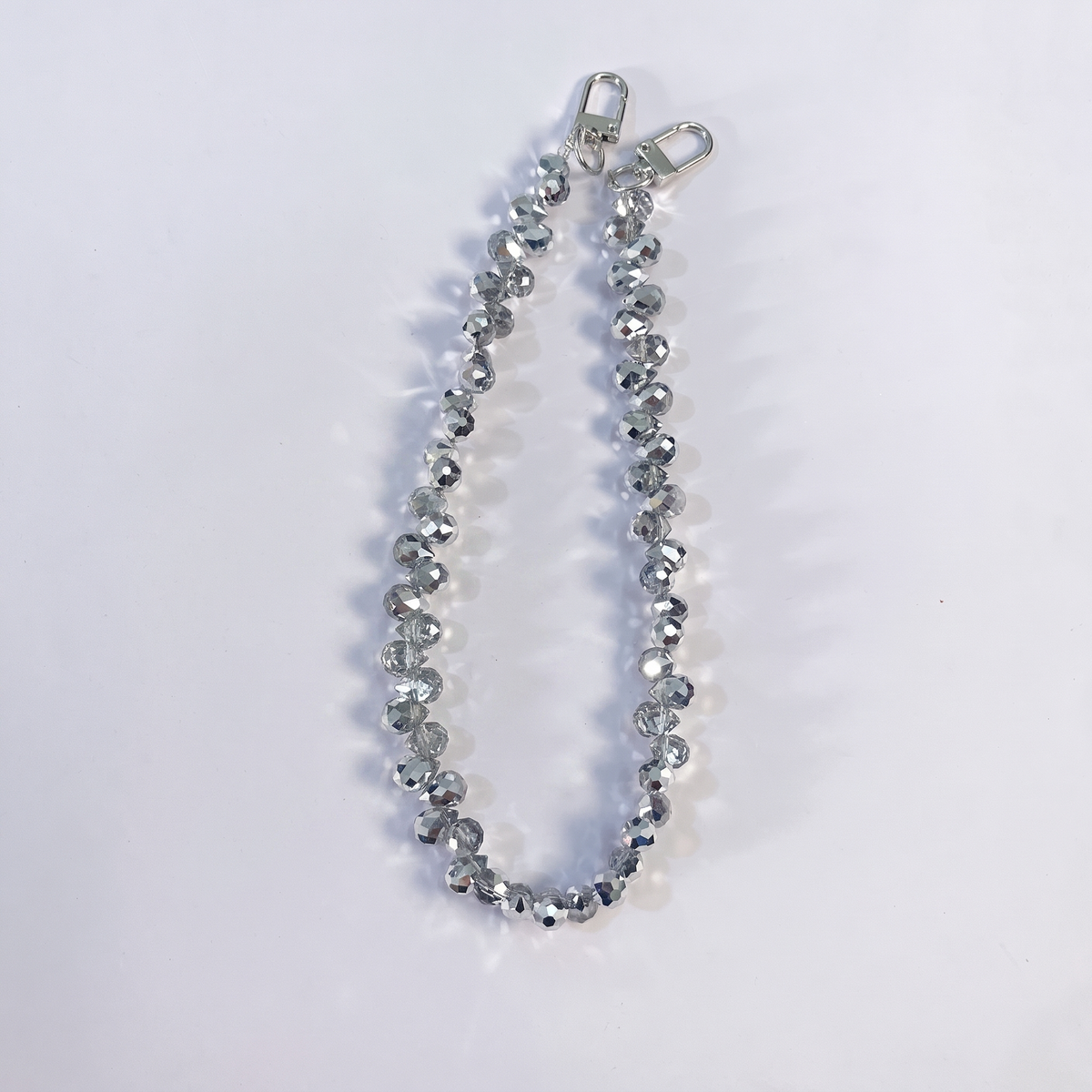 45cm diamond drop Crystal Bead Bag Chain（17inches)