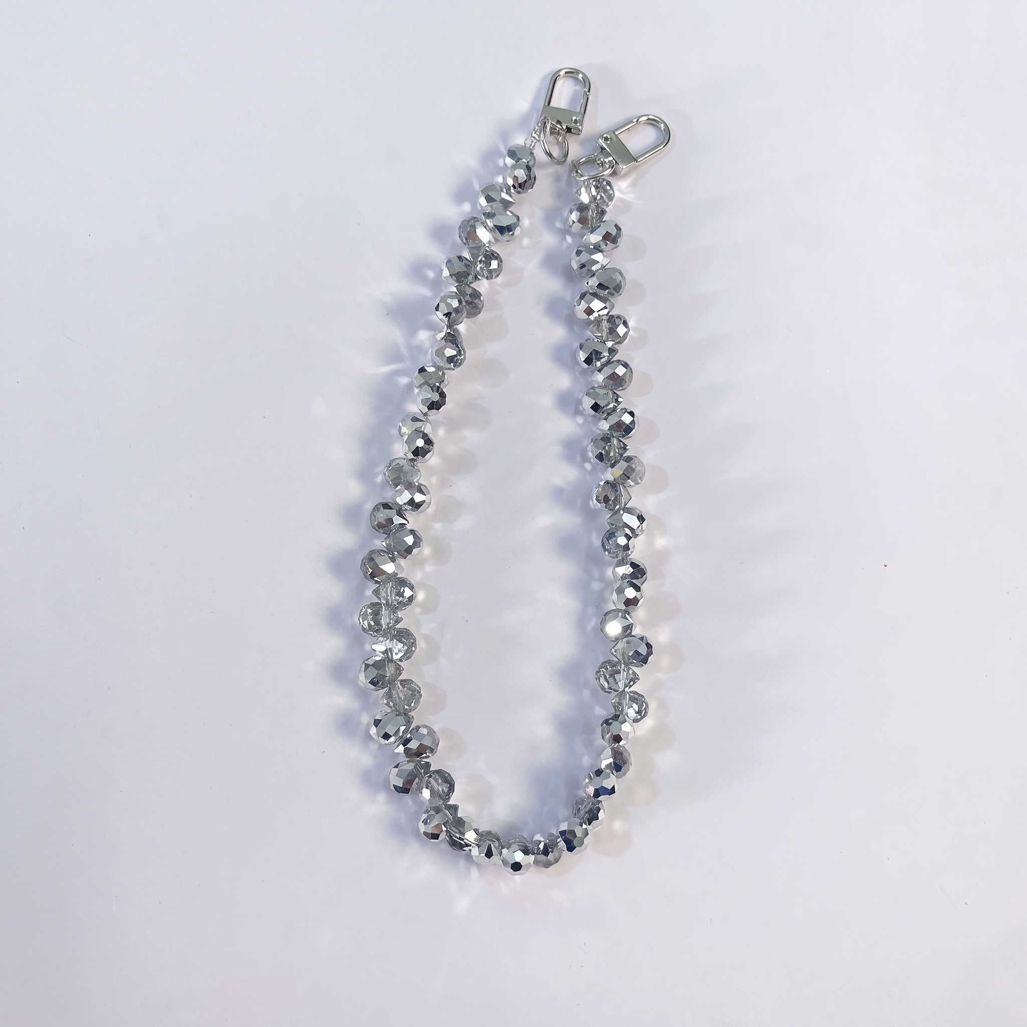 45cm diamond drop Crystal Bead Bag Chain（17inches)