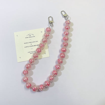 45cm Glitter Sequin Round Bead Bag Strap