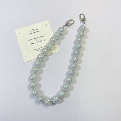 45cm Glitter Sequin Round Bead Bag Strap
