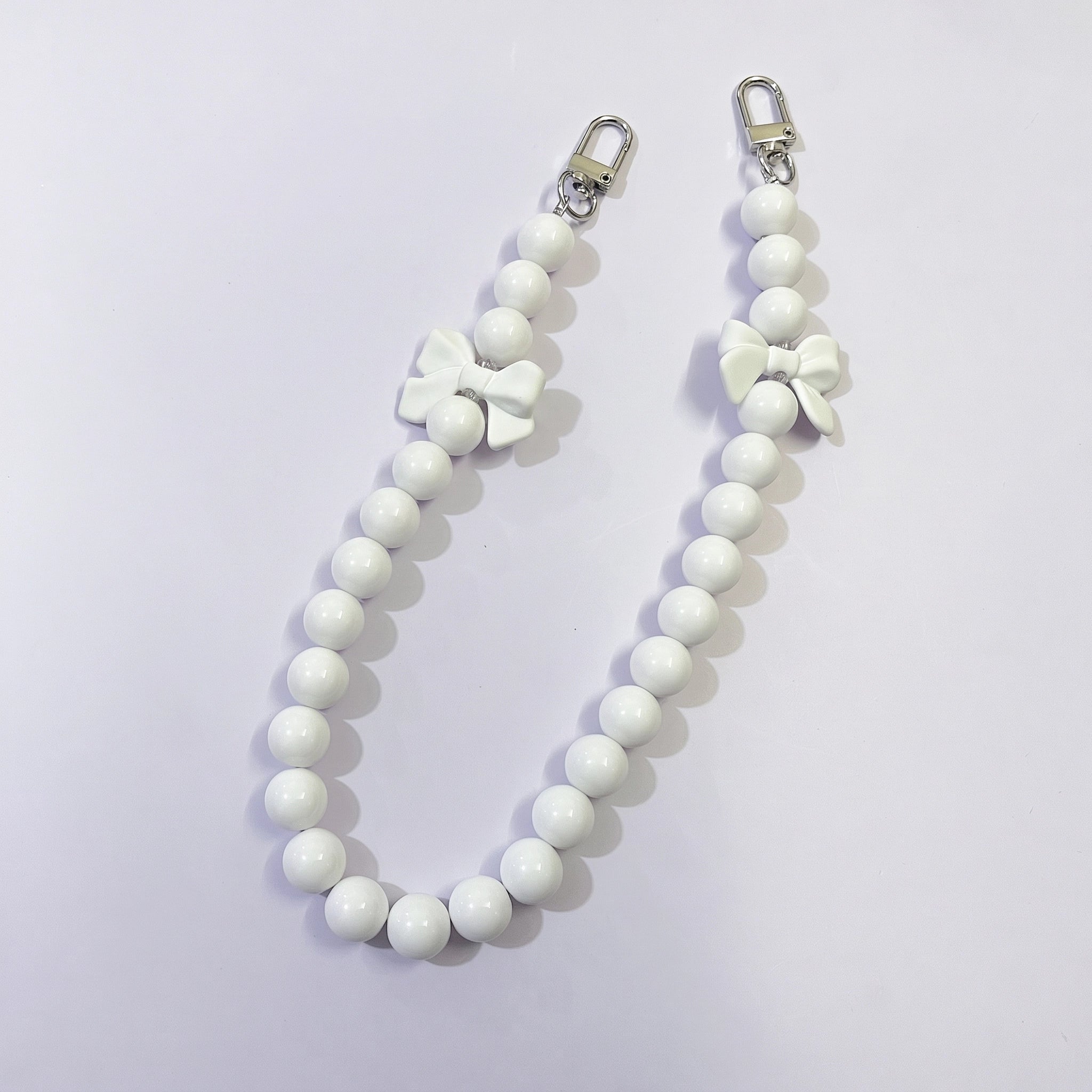 45cm Bow Beaded Bag Strap