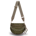 Leopard Purse Leopard Print Bum Bags for Women Crossbody Spacious Waist Bag Fanny Packs Crossbody Bag