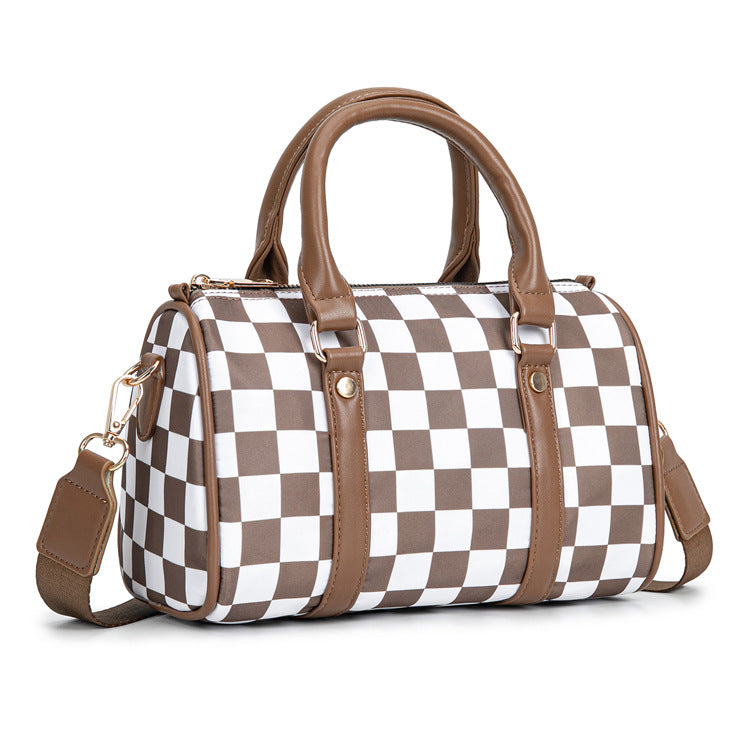 Boston Checkered Bag