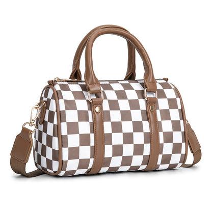 Boston Checkered Bag