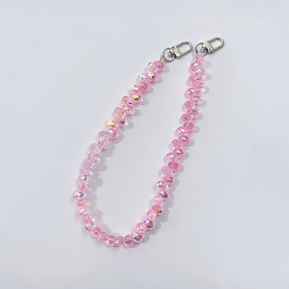 45cm diamond drop Crystal Bead Bag Chain（17inches)
