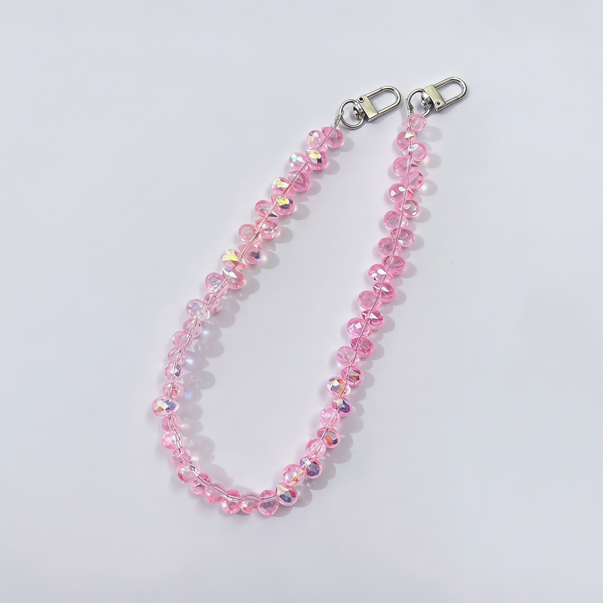 45cm diamond drop Crystal Bead Bag Chain（17inches)