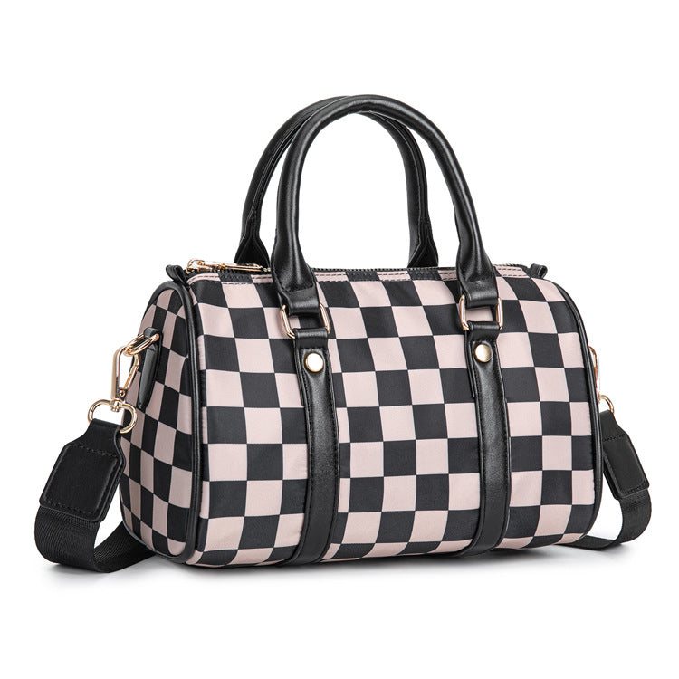 Boston Checkered Bag