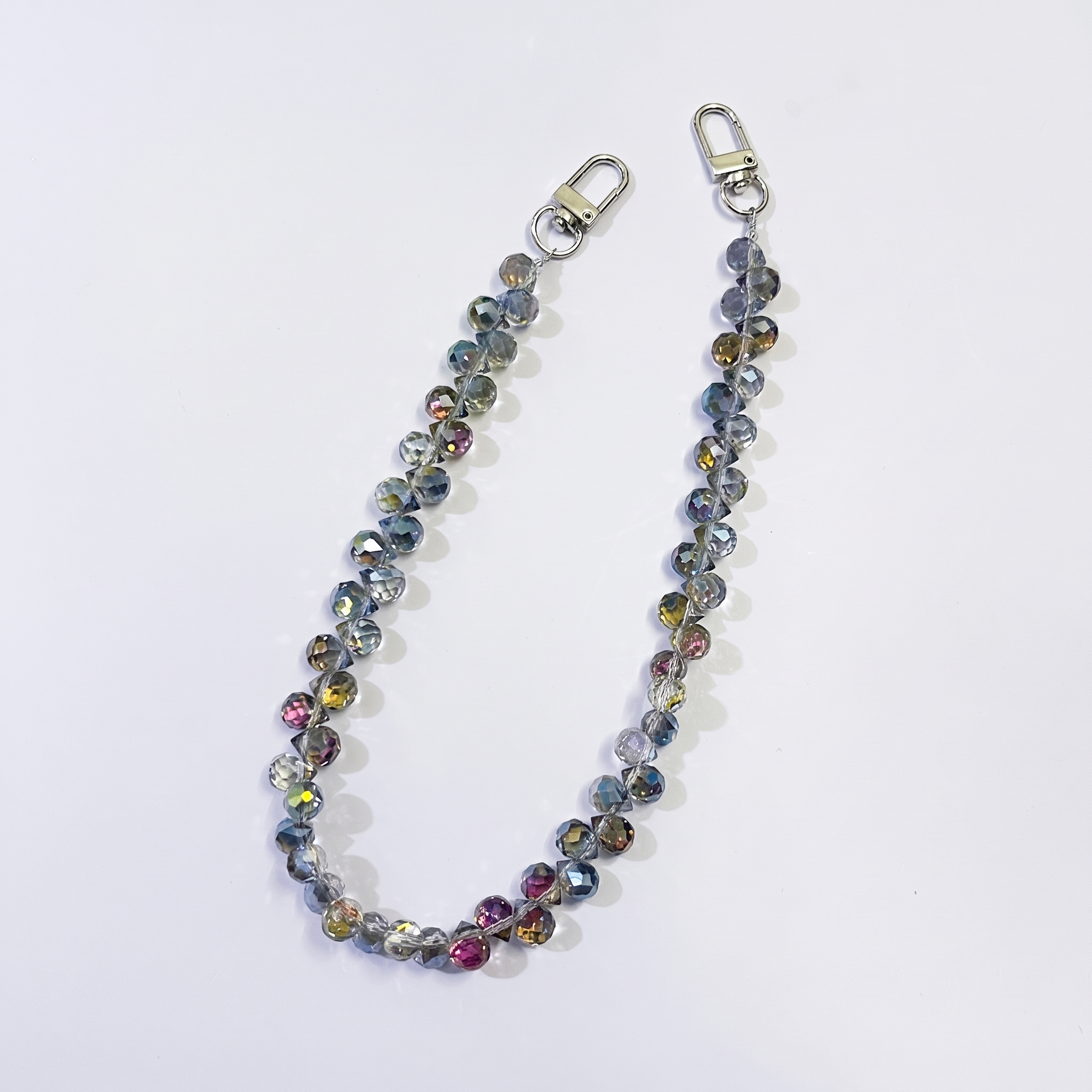 45cm diamond drop Crystal Bead Bag Chain（17inches)