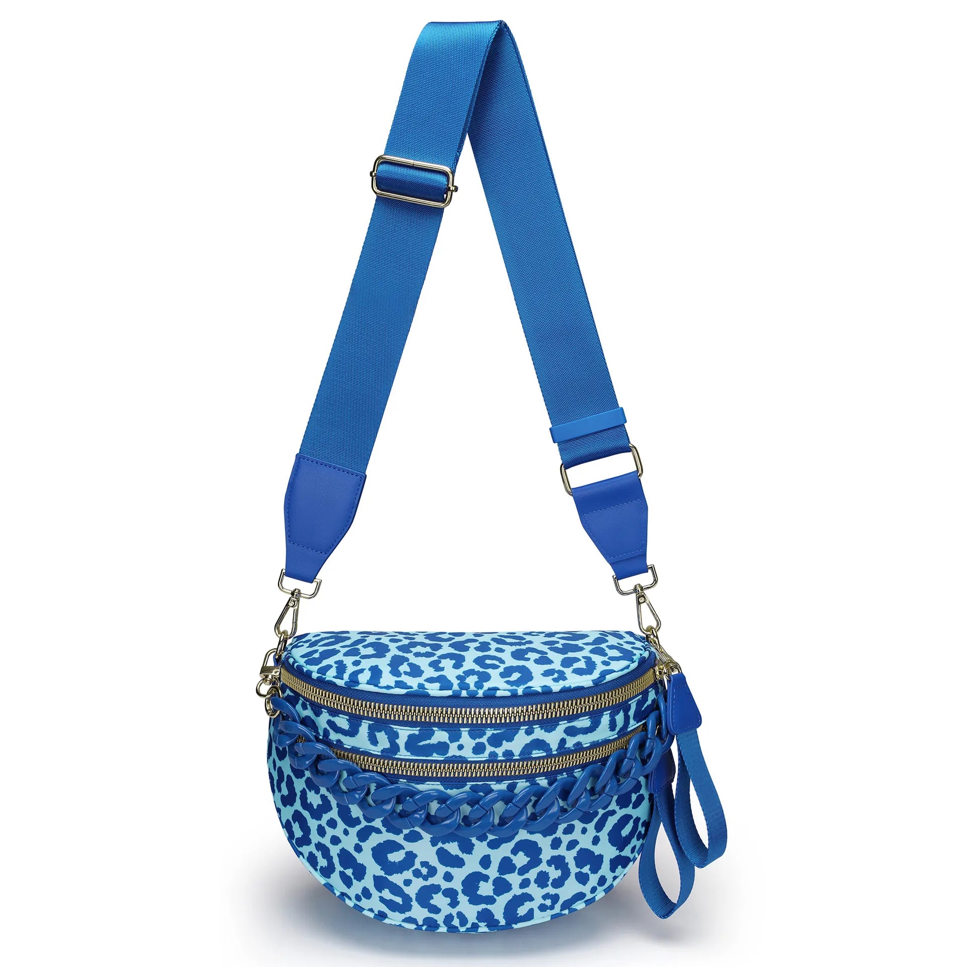 Leopard Purse Leopard Print Bum Bags for Women Crossbody Spacious Waist Bag Fanny Packs Crossbody Bag